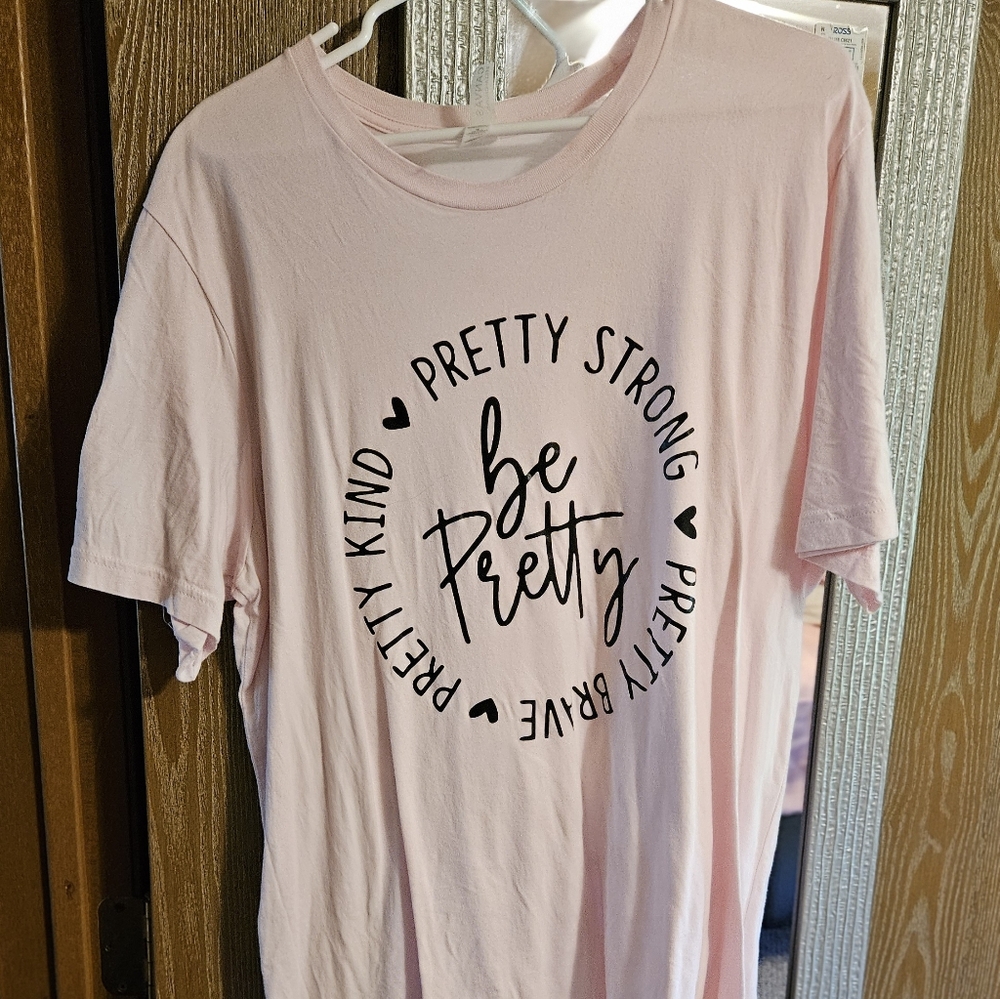 Be Pretty Pink Graphic Tee